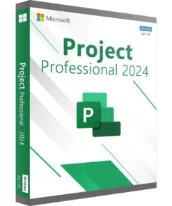 Microsoft Project Professional 2024 - One-time purchase - Digital license key