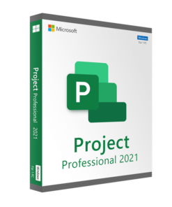 Microsoft Project Professional 2021 - One-time purchase - Digital license key