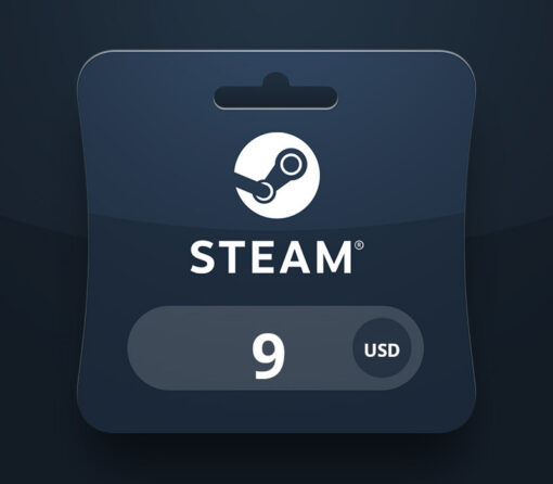 Steam Wallet USD 9 Gift Card AR