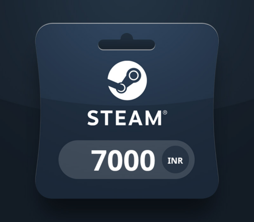 Steam Wallet INR 7000 Gift Card IN