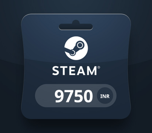 Steam Wallet Card ₹9750 INR Activation Code