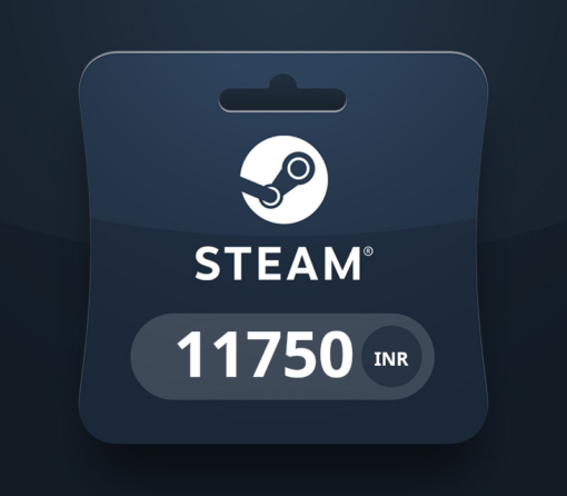 Steam Wallet Card ₹11750 INR Activation Code
