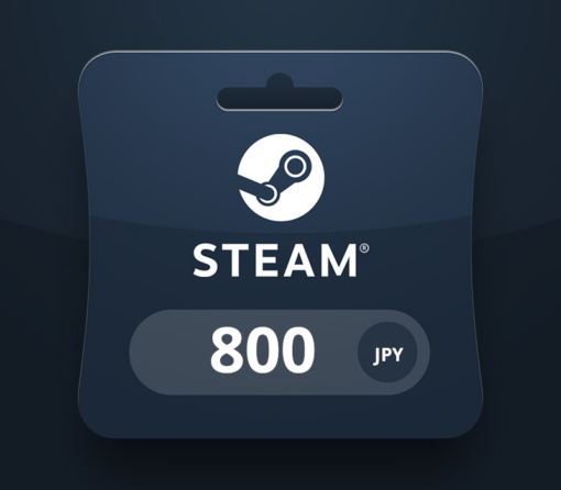 Steam Wallet JPY 800 Gift Card JP