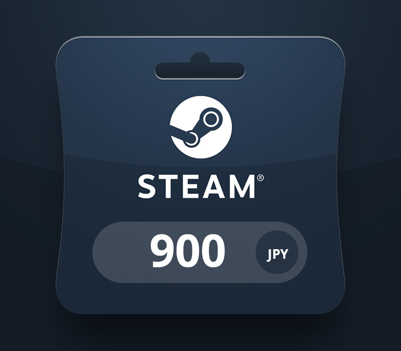 Steam Wallet JPY 900 Gift Card JP