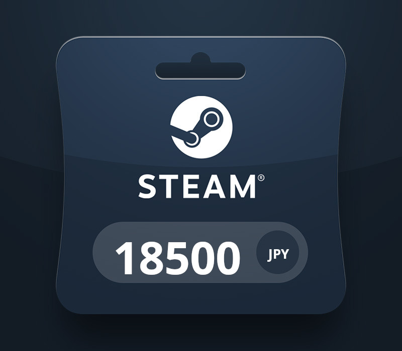 Steam Wallet JPY 18500 Gift Card JP