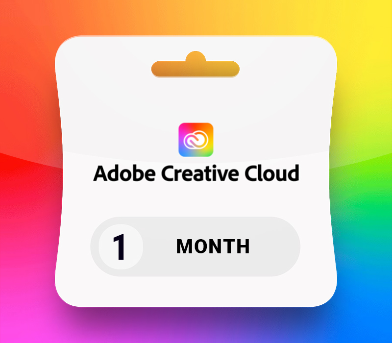 Adobe Creative Cloud Pro - 1 Month Subscription Key RoW