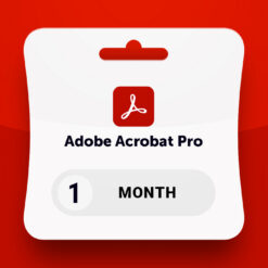 Adobe Acrobat Pro - 1 Month Subscription Key
