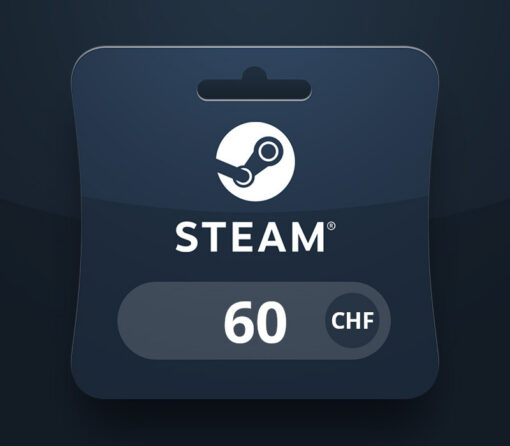 Steam Wallet CHF 60 Gift Card CH