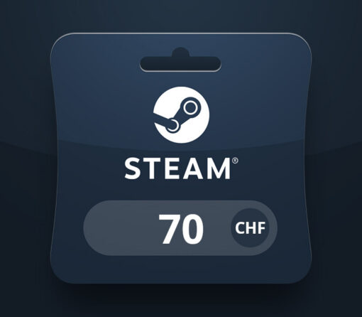 Steam Wallet CHF 70 Gift Card CH