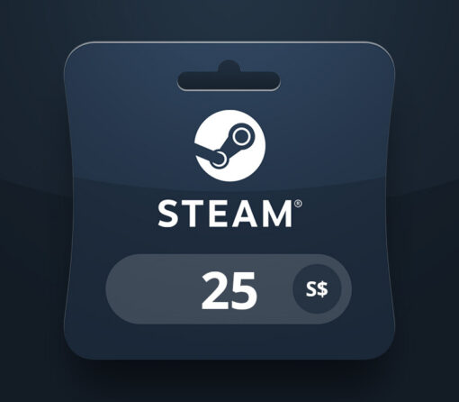 Steam Wallet SGD 25 Gift Card SG
