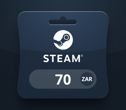 Steam Wallet ZAR 70 Gift Card ZA