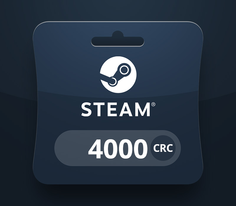 Steam Wallet CRC 4000 Gift Card CR