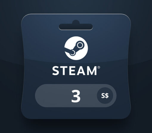 Steam Wallet SGD 3 Gift Card SG
