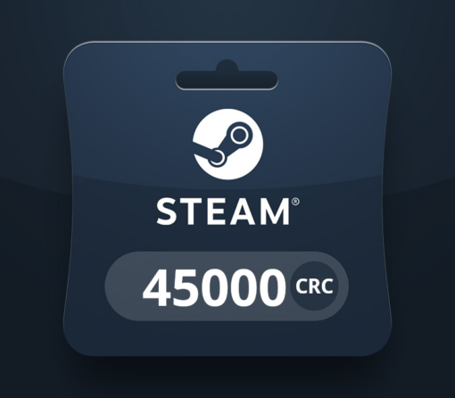 Steam Wallet CRC 45 000 Gift Card CR