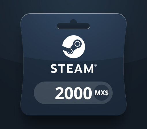 Steam Wallet MXN 2000 Gift Card