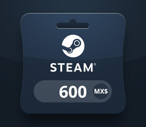 Steam Wallet MXN 600 Gift Card