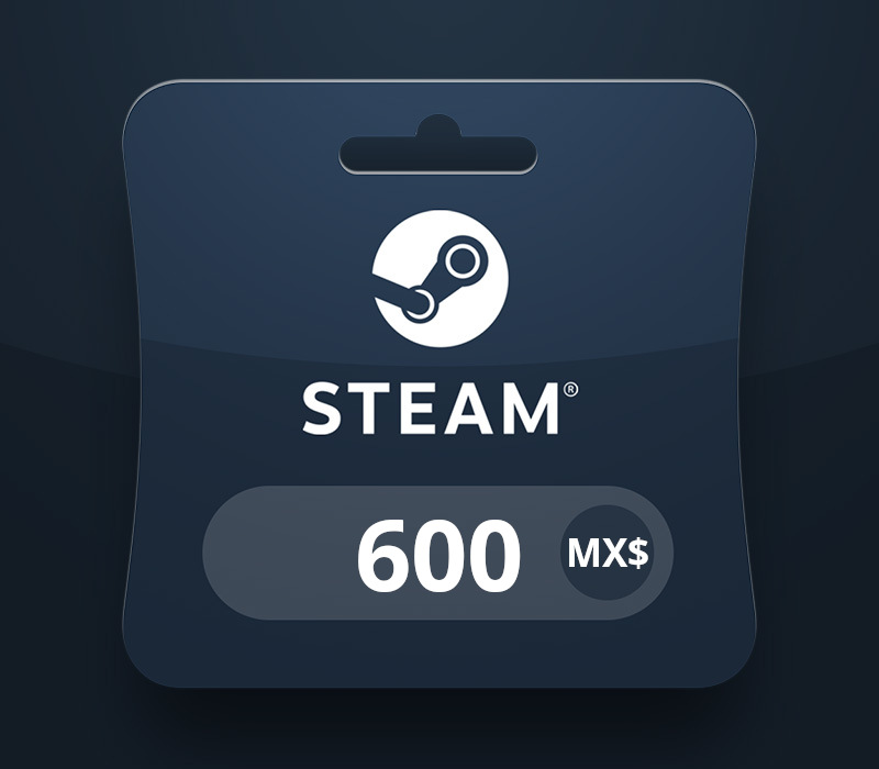 Steam Wallet MXN 600 Gift Card
