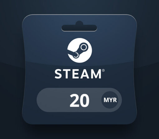 Steam Wallet MYR 20 Gift Card MY
