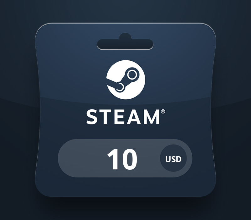 Steam Wallet USD 10 Gift Card MD