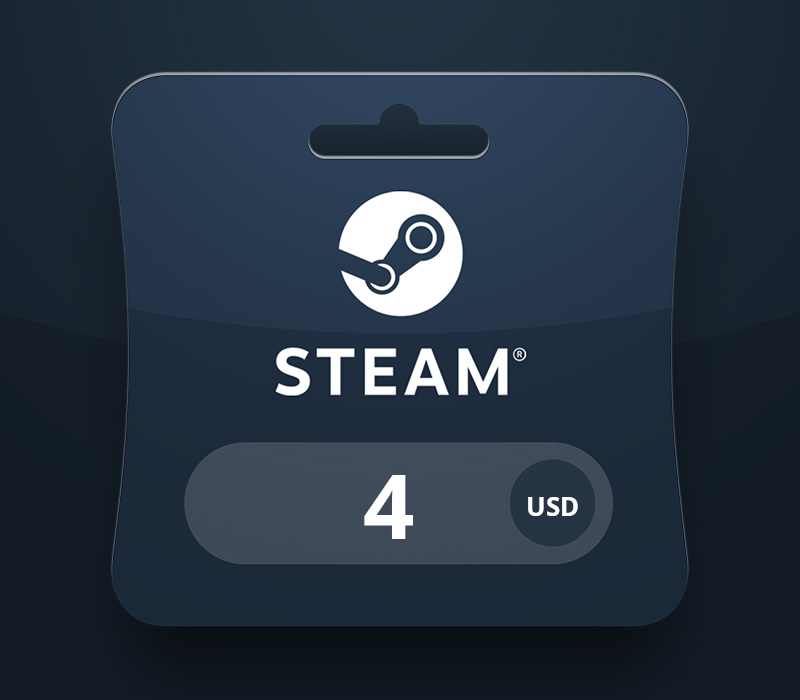 Steam Wallet USD 4 Gift Card PY