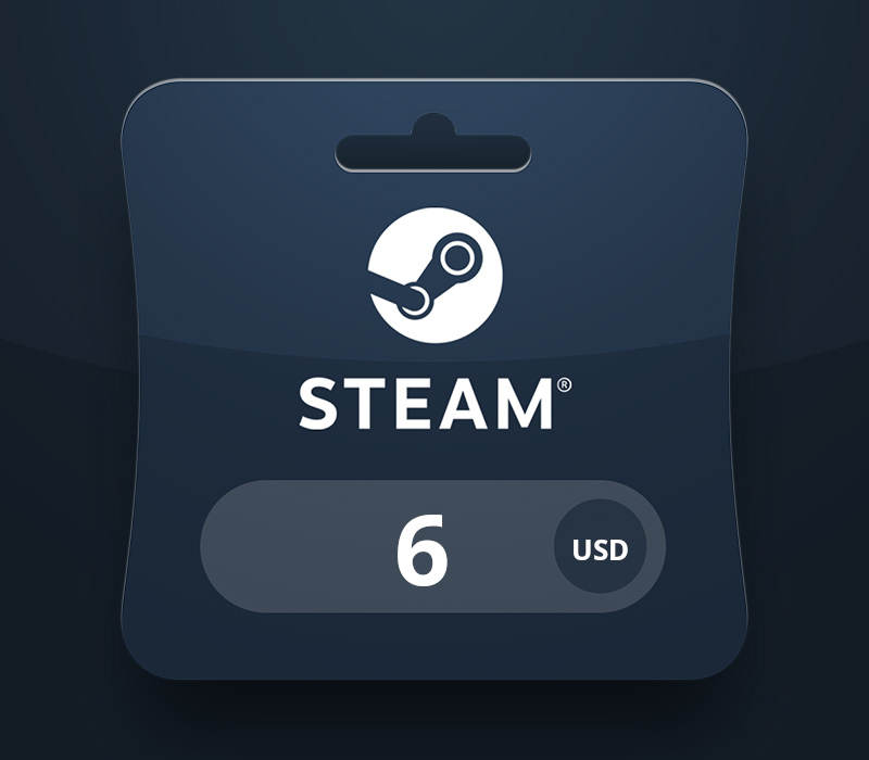 Steam Wallet USD 6 Gift Card PY