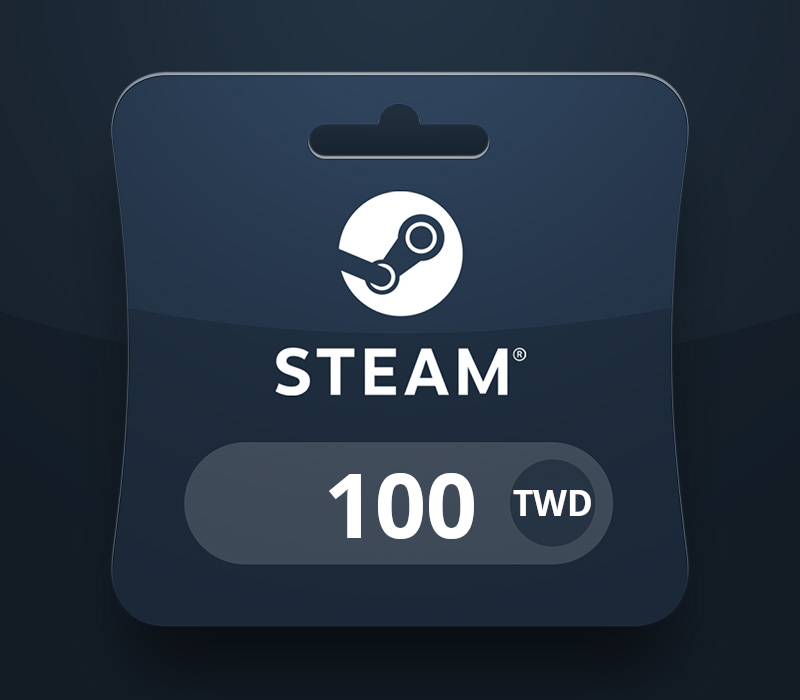 Steam Wallet TWD 100 Gift Card TW