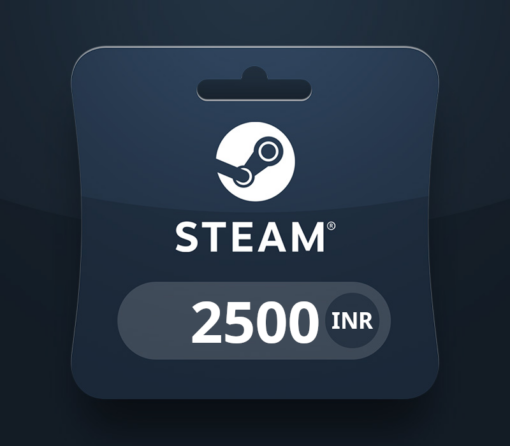 Steam Wallet INR 2500 Gift Card IN