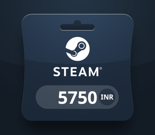 Steam Wallet INR 5750 Gift Card IN