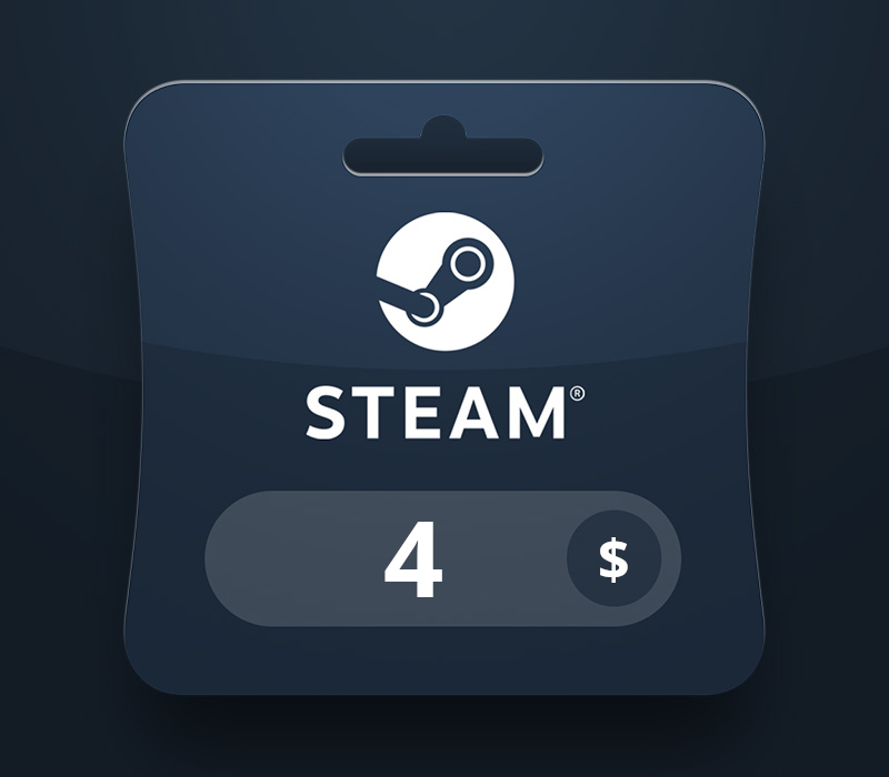 Steam Wallet USD 4 Gift Card DZ