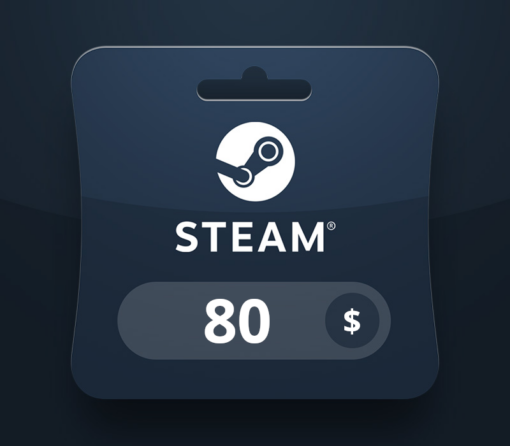 Steam Wallet USD 80 Gift Card IQ