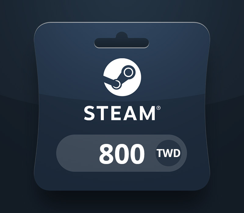 Steam Wallet TWD 800 Gift Card