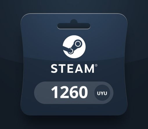 Steam Wallet UYU 1260 Gift Card