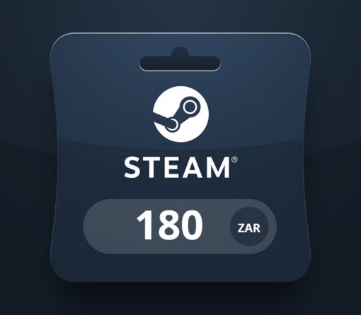 Steam Wallet ZAR 180 Gift Card ZA