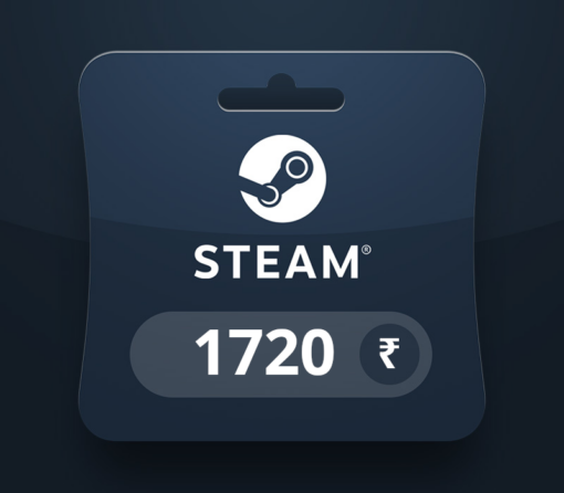 Steam Wallet INR 1720 Gift Card IN