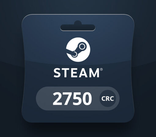 Steam Wallet CRC 2750 Gift Card HR