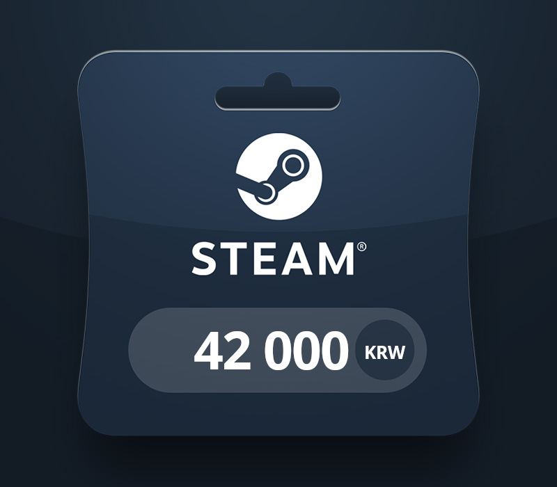 Steam Wallet KRW 42000 Gift Card KR