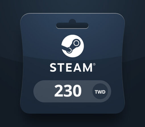 Steam Wallet TWD 230 Gift Card TW