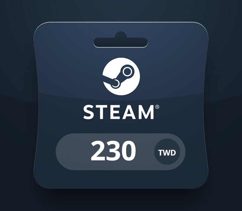 Steam Wallet TWD 230 Gift Card TW
