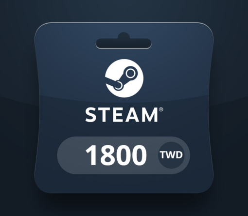 Steam Wallet TWD 1800 Gift Card TW