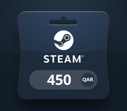 Steam Wallet QAR 450 Gift Card