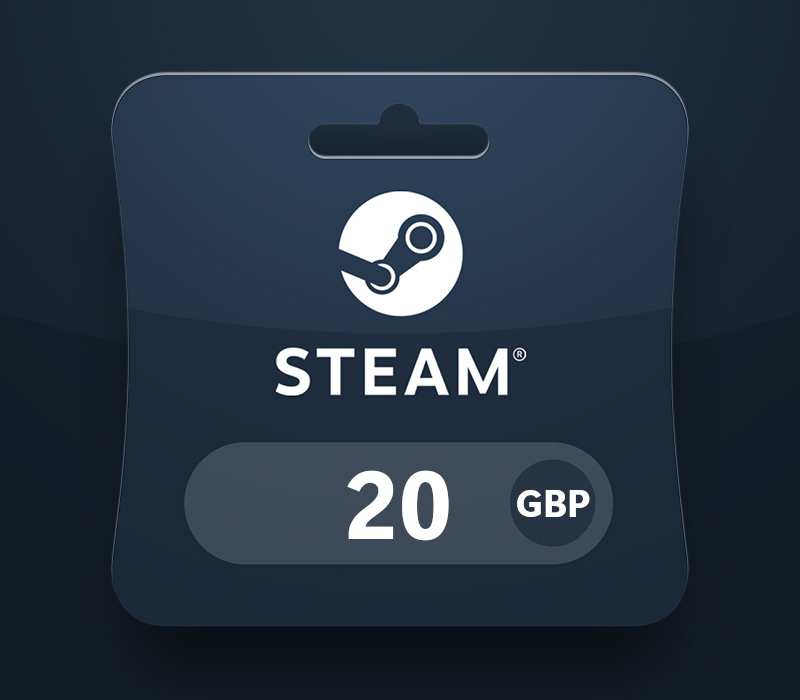 Steam Wallet GBP 20 Gift Card UK