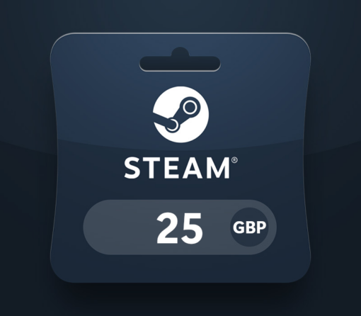 Steam Wallet GBP 25 Gift Card UK