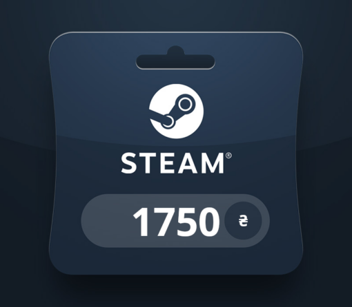 Steam Wallet UAH 1750 Gift Card UA