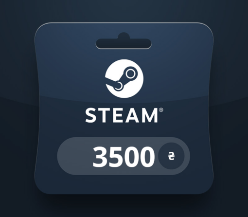 Steam Wallet UAH 3500 Gift Card UA