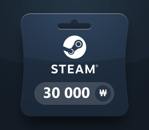 Steam Wallet KRW 30000 Gift Card KR