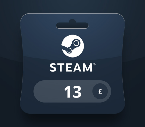 Steam Wallet GBP 13 Gift Card UK