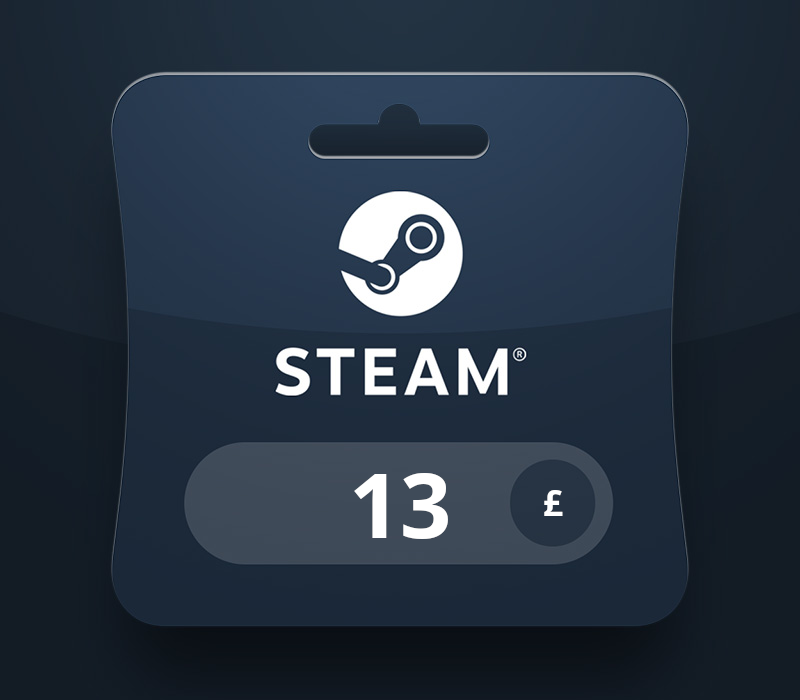 Steam Wallet GBP 13 Gift Card UK