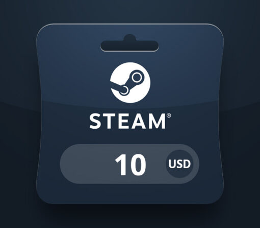 Tarjeta regalo de Steam Wallet de 10 USD (EE. UU.)