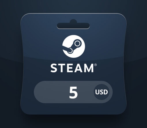 Steam Wallet USD 5 Gift Card US