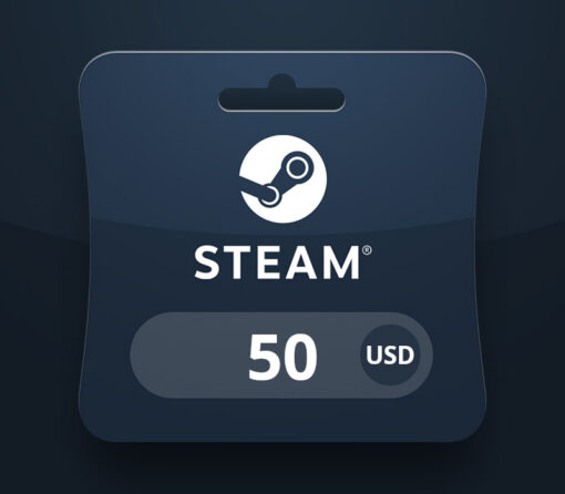 Steam Wallet USD 50 Gift Card US